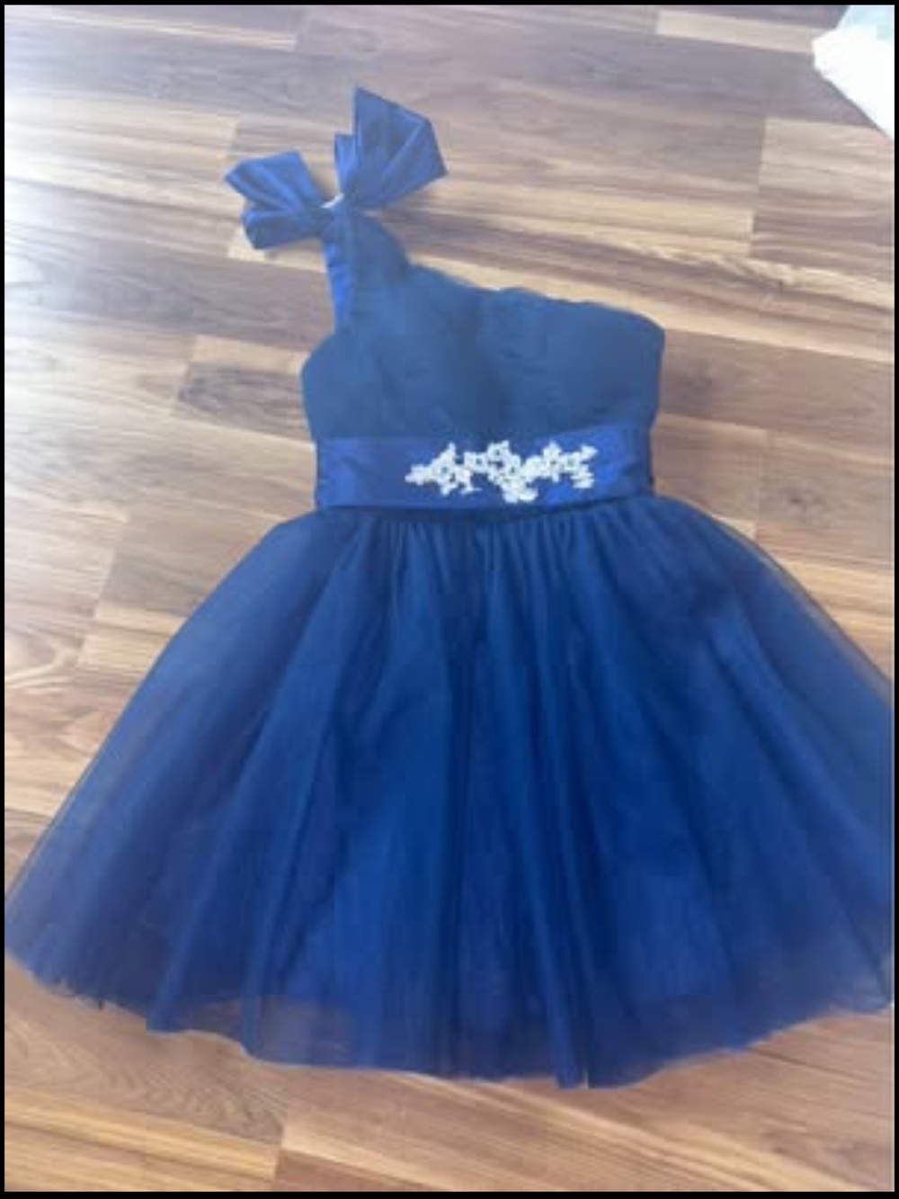 Royal blue formal dress